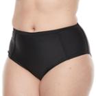 Plus Size Paramour High-waisted Bikini Bottoms, Women's, Size: 2xl, Black