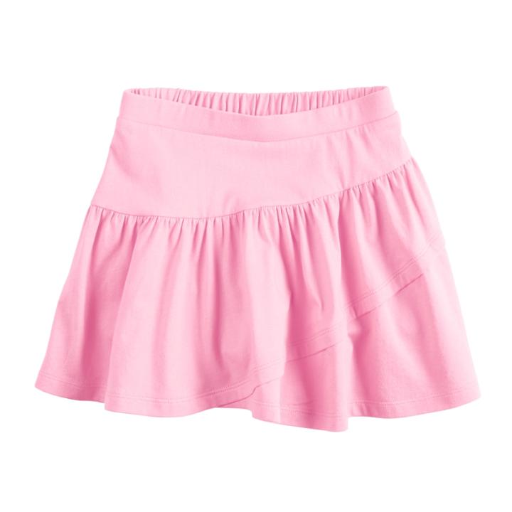 Girls 4-10 Jumping Beans&reg; Solid Tulip Tiered Skort, Size: 10, Light Pink