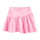 Girls 4-10 Jumping Beans&reg; Solid Tulip Tiered Skort, Size: 10, Light Pink