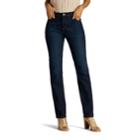 Women's Lee Petite Classic Fit Pant, Size: 12p-short, Blue