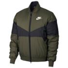 Men's Nike Bomber Jacket, Size: Xl, Green