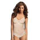 Women's Maidenform Casual Comfort Lounge Cheeky Bodysuit Dmcccb, Size: Small, Natural