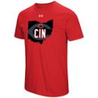 Men's Under Armour Cincinnati Reds State Tee, Size: Large, Red