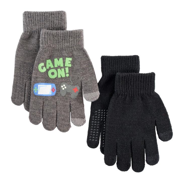 Boys Game On 2-pack Gloves, Multicolor