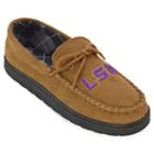 Men's Lsu Tigers Microsuede Moccasins, Size: 13, Brown