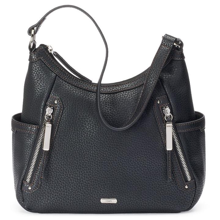 Chaps Sabline Hobo, Women's, Black
