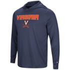 Men's Campus Heritage Virginia Cavaliers Hooded Tee, Size: Large, Dark Blue