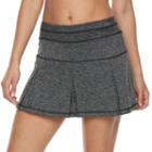 Women's Tek Gear&reg; Pleated Performance Skort, Size: Large, Dark Grey