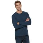 Men's Sonoma Goods For Life&trade; Modern-fit Supersoft Pocket Tee, Size: Medium, Dark Blue