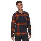 Men's Levi's&reg; Denhall Flannel Button-down Shirt, Size: Medium, Med Blue