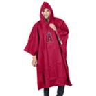 Adult Northwest Los Angeles Angels Of Anaheim Deluxe Poncho, Adult Unisex, Red