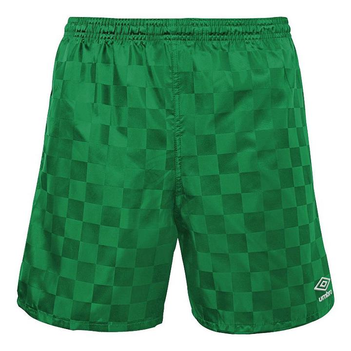 Men's Umbro Checkerboard Shorts, Size: Large, Green