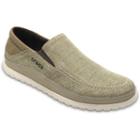 Crocs Santa Cruz Playa Men's Slip-on Shoes, Size: 11, Med Beige
