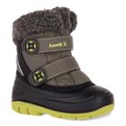 Kamik Clover Toddler Boys' Waterproof Winter Boots, Size: 5 T, Grey