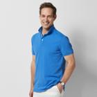 Men's Sonoma Goods For Life&trade; Flexwear Slim-fit Solid Pique Polo, Size: Xxl, Brt Blue
