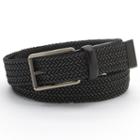 Apt. 9 Braided Elastic Belt - Men, Size: 34, Black