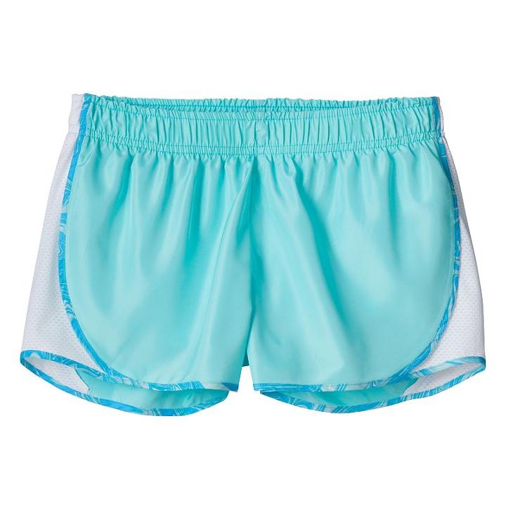 Girls 7-16 & Plus Size So&reg; Woven Running Shorts, Girl's, Size: 14, Turquoise/blue (turq/aqua)