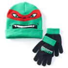 Boys Teenage Mutant Ninja Turtles Hat & Gloves Set, Other Clrs