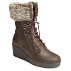 A2 By Aerosoles Color Range Women's Wedge Winter Boots, Size: Medium (6), Brown Oth