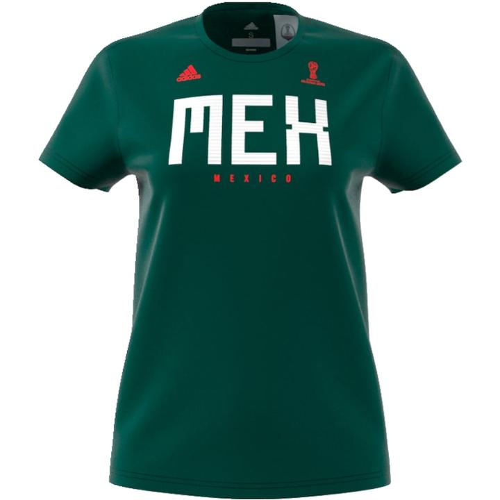 Women's Adidas Fifa World Cup Soccer Tee, Size: Large, Dark Green