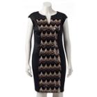 Plus Size Connected Apparel Sequin Sheath Dress, Women's, Size: 24 W, Red/coppr (rust/coppr)