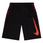 Boys 4-7 Nike Logo Sublimated Dri-fit Mesh Shorts, Size: 4, Drk Orange