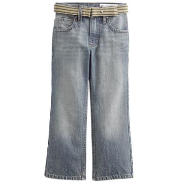 Boys 4-7x Lee Dungarees Relaxed Bootcut Hancock Jeans, Boy's, Size: 7 Slim, Blue