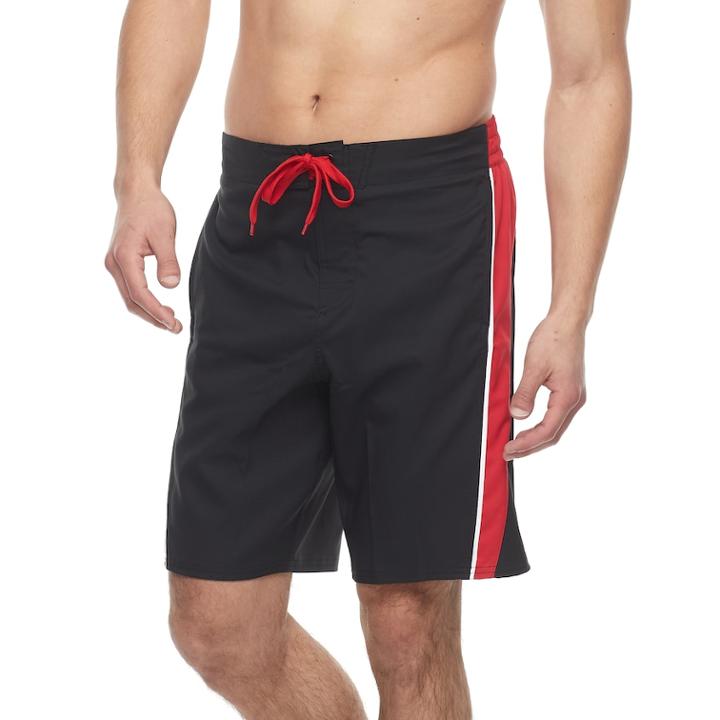 Men's Adidas Pipeline Splice 4-way Stretch E-board Shorts, Size: Xl, Red