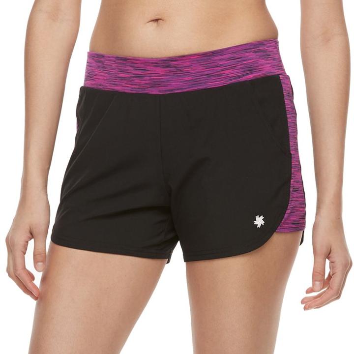 Women's Tek Gear&reg; Mesh Side Shorts, Size: Small, Black
