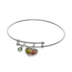 Shopkins Kids' Crystal Charm Bangle Bracelet, Girl's, Multicolor