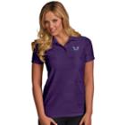 Women's Antigua Charlotte Hornets Illusion Polo, Size: Large, Drk Purple