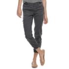 Women's Sonoma Goods For Life&trade; Convertible Joggers, Size: 8, Dark Grey