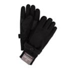 Men's Van Heusen Wool-blend Touchscreen Tech Fleece-lined Gloves, Black