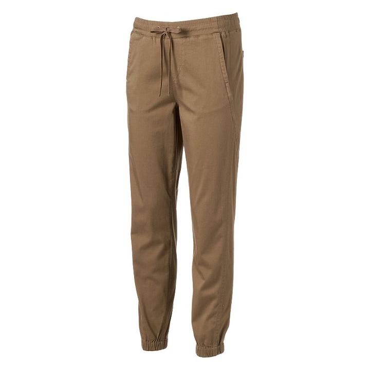 Juniors' Unionbay Caylee Jogger Pants, Girl's, Size: Large, Red/coppr (rust/coppr)