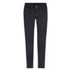 Girls 7-16 Levi's 710 Super Skinny Fit Embellished Jeans, Size: 7, Dark Blue