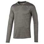 Men's Puma Rebel Running Tee, Size: Small, Grey Other