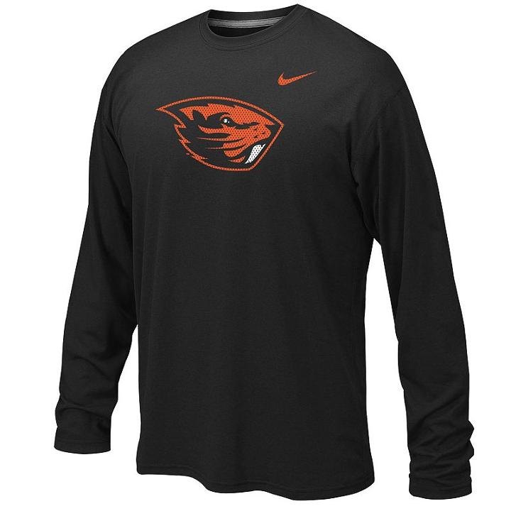 Boys 8-20 Nike Oregon State Beavers Legend Tee, Boy's, Size: Small, Black