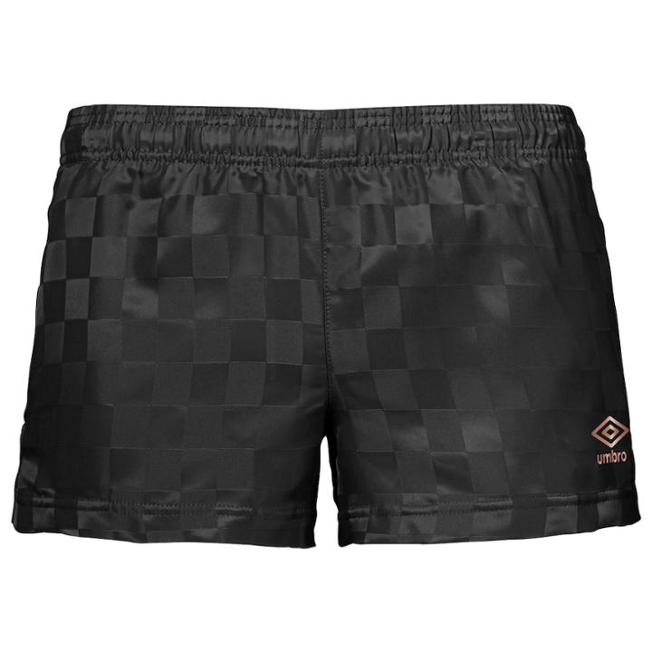 Women's Umbro Checkboard Shorts, Size: Medium, Black