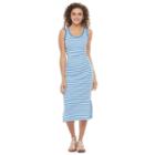 Juniors' So&reg; Tipped Midi Tank Dress, Girl's, Size: Large, Med Blue