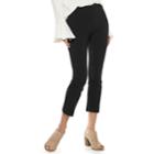 Women's Popsugar Essential Crop Pants, Size: Small, Black