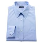 Men's Croft & Barrow&reg; Classic-fit Easy-care Point-collar Dress Shirt, Size: 18 36/37, Blue