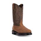 Laredo Hammer Men's Waterproof Western Work Boots, Size: 11 Wide, Brown Oth