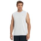 Men's Champion Classic Jersey Muscle Tee, Size: Small, White