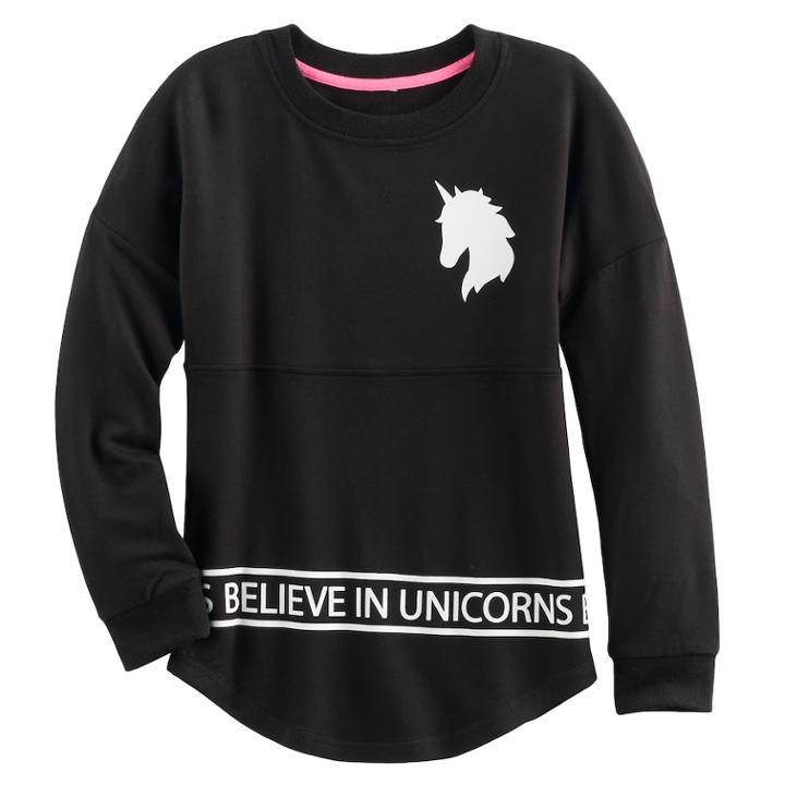 Girls Plus Size Miss Chievous Graphic Sweeper Tee, Size: Xl Plus, Black