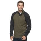 Men's Sonoma Goods For Life&trade; Classic-fit Fleece Pullover, Size: Large, Green