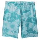 Girls 7-16 & Plus Size So&reg; Solid Midi Bike Shorts, Girl's, Size: 10, Turquoise/blue (turq/aqua)