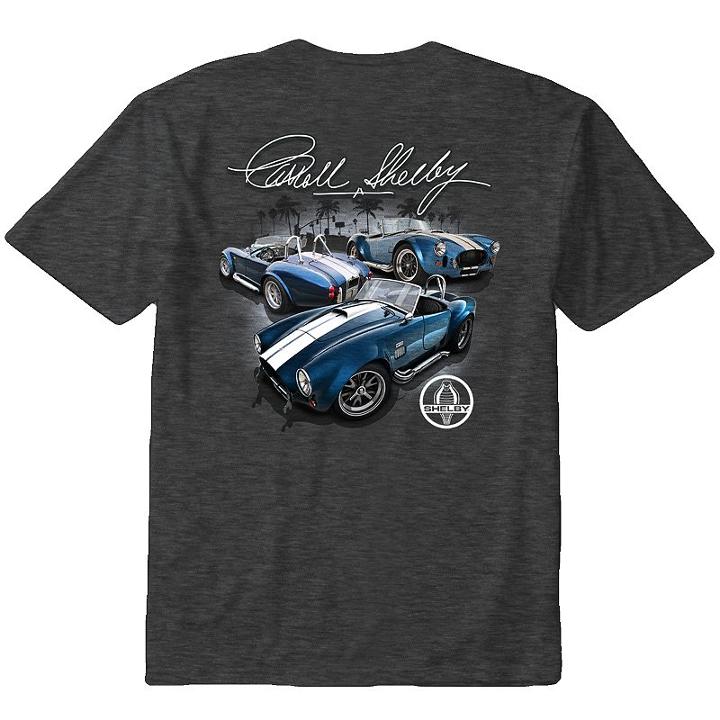 Big & Tall Newport Blue Shelby Car Tee, Men's, Size: Xxl Tall, Dark Grey
