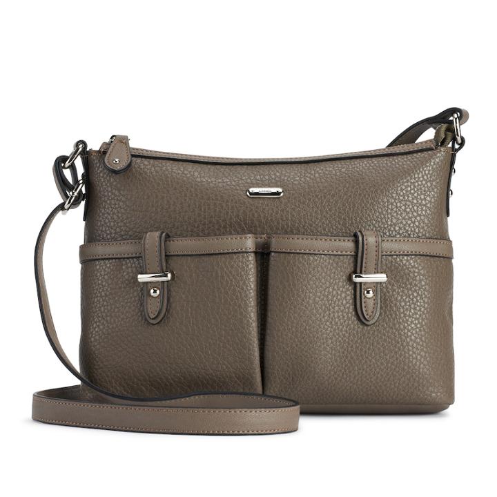 Chaps Carlene Ii Crossbody Bag, Women's, Grey