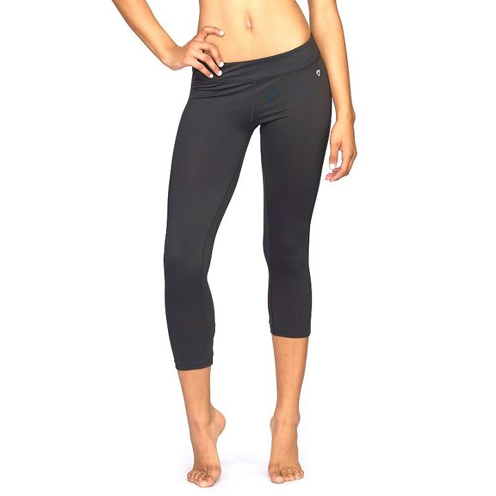 Women's Colosseum Omni Capri Workout Leggings, Size: Xl, Black