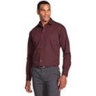 Men's Van Heusen Classic-fit Striped Button-down Shirt, Size: Small, Dark Red